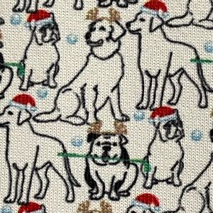NWT! Walter Hagen Men's Performance 11 “Christmas Dog” Print Golf Polo!